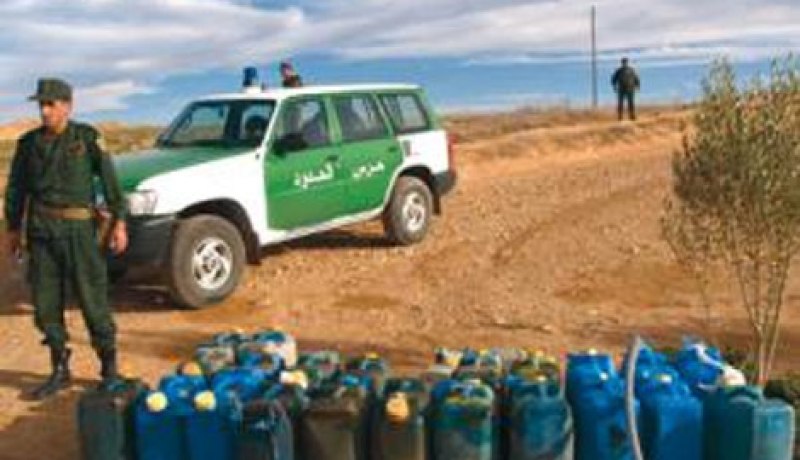 احباط محاولة تهريب 1000 لتر من الوقود في تمنراست