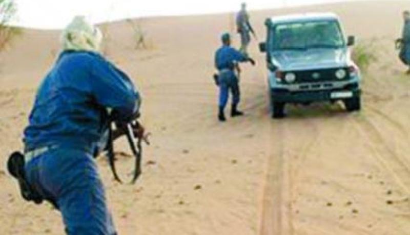 ايقاف ليبيان من جنسية مغربية وهم يدخلان 7 قناطير من الكيف المعالج