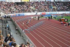 إقصاء حاج لعزيب في تصفيات سباق 110 متر حواجز لمونديال 2013 لألعاب القوى