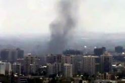 جيش المهاجرين والأنصار يفجر مبنى القيادة داخل مطار منغ