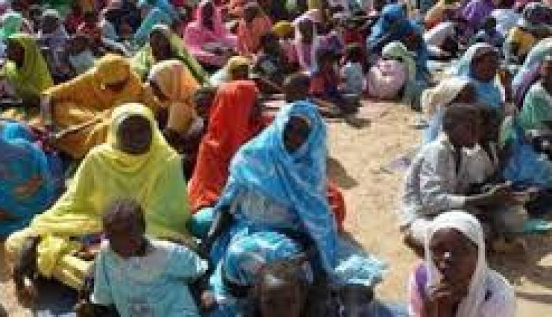 129 ألف نازح يعانون من نقص الغذاء والجوع في جنوب دارفور