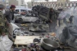 مظاهر الحياة في كراتشي تتوقف احتجاجا على استهداف مقر انتخابي لحزب ليبرالي