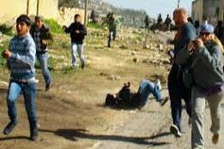 اصابة عشرات الفلسطينيين في اعتداء الجيش الاسرائيلي بمدينة الخليل