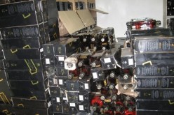 حجز 3624 زجاجة من الخمور في البيض