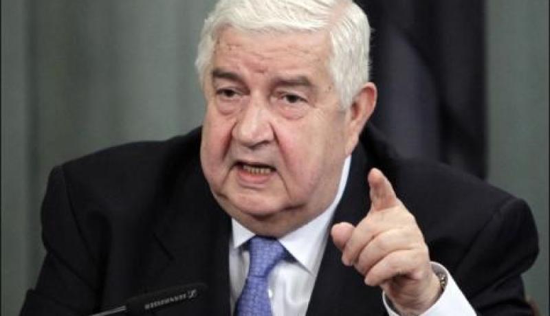 المعلم يرفض اعتبار الائتلاف السوري ممثلا للمعارضة السورية في جنيف