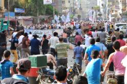 مؤيدو مرسي يحتشدون في الإسكندرية