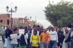 جامعيين و بطاليين يقتحمون مقر دائرة تنركوك في أدرار