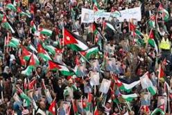 متظاهرون جنوب الأردن يطالبون بالإسراع في وتيرة الاصلاحات السياسية والاقتصادية