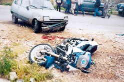 وفاة شاب اثر حادث مرور على متن دراجته النارية