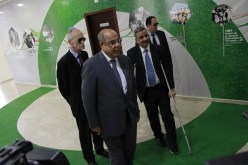 تهمي في زيارة إلى مقر الإتحاد الجزائري لكرة القدم