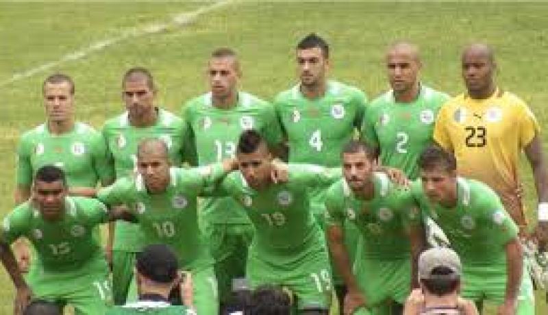 التشكيلة الأساسية للمنتخب الوطني الجزائري