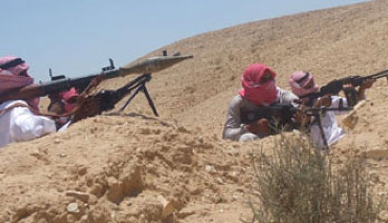انفصاليون يضرمون النار فى شاحنة ويختطفون محاسبا على الحدود مع العراق