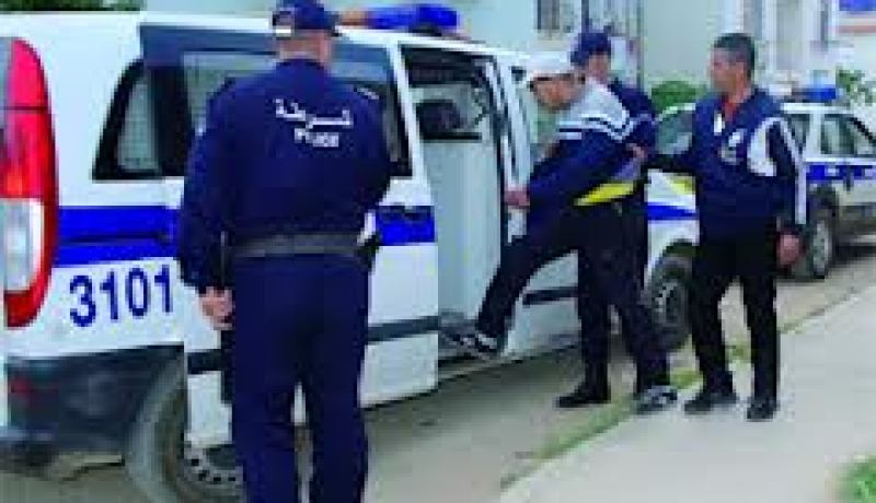 الشرطة القضائية لأمن ولاية الجزائر تسجل 318 قضية و توقف 317 شخصا خلال شهر أوت