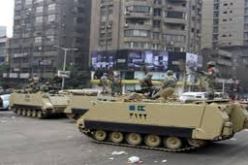 انتشار كثيف لقوات الجيش والامن في شوارع القاهرة والجيزة قبيل مظاهرات انصار الاخوان