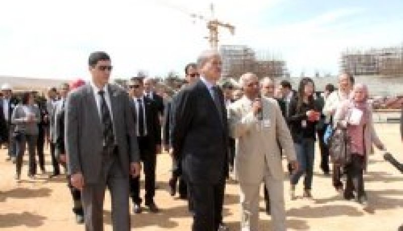 سلال يتفقد ورشات جامعة بجاية