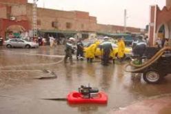 تواصل التكفل بالمنكوبين ببرج باجي مختار وارتفاع حجم الخسائر في البنايات