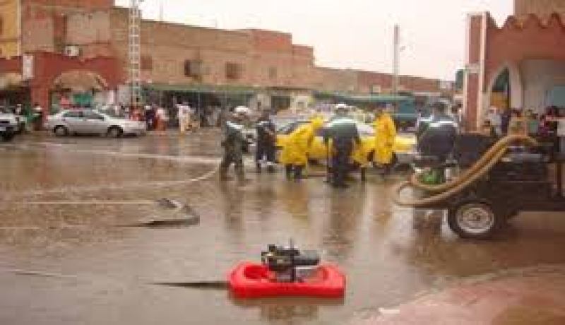تواصل التكفل بالمنكوبين ببرج باجي مختار وارتفاع حجم الخسائر في البنايات