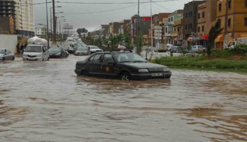 أضرار مادية معتبرة جراء تساقط أمطار طوفانية بأفكيرينة بأم البواقي