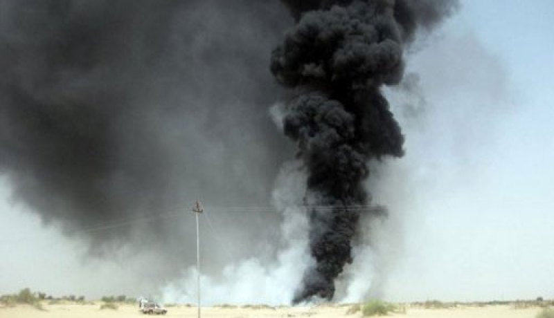 تفجير أنبوب النفط الرئيسي في شرق اليمن