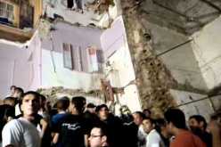 انهيار جزئي بمبنى وسط مدينة سكيكدة