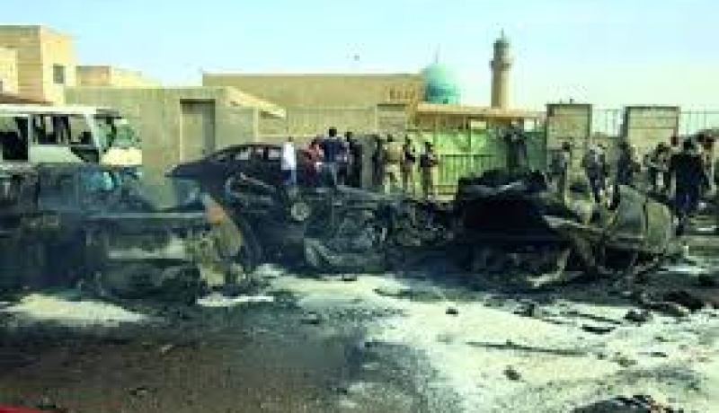 ارتفاع حصيلة انفجارات استهدفت المصلين في بعقوبة الى 5 قتلى و 35 جريحا