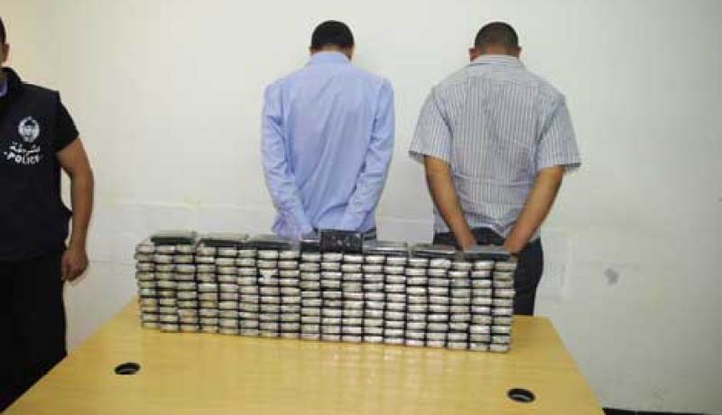 حجز 172 كلغ من الكيف المعالج و توقيف شخصين بوهران
