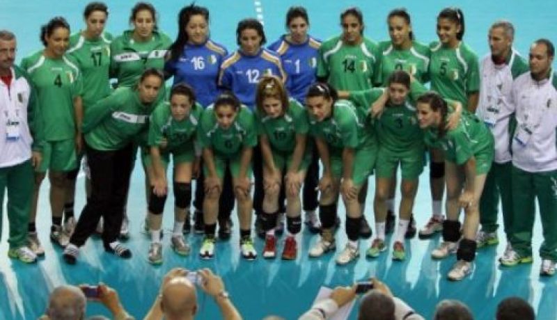 المنتخب الوطني الجزائري لكرة اليد سيدات في المجموعة الأولى لكأس افريقيا للأمم 2014