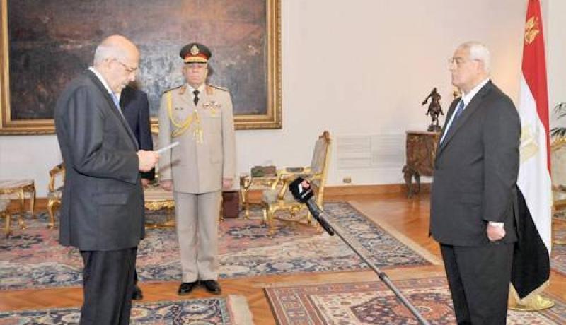الرئاسة المصرية : البرادعى يؤدي اليمين كنائباً لرئيس الجمهورية للعلاقات الدولية