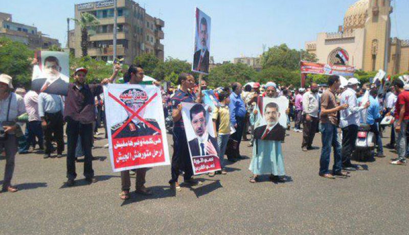 مؤيدو الرئيس المعزول محمد مرسي يقتحمون مترو الخلفاوي