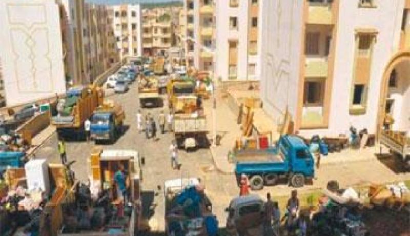 ترحيل وإعادة إسكان 19 عائلة ببلدية الملعب في تيسمسيلت