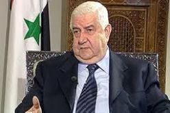 المعلم يؤكد حق سوريا فى الرد على العدوان الإسرائيلى