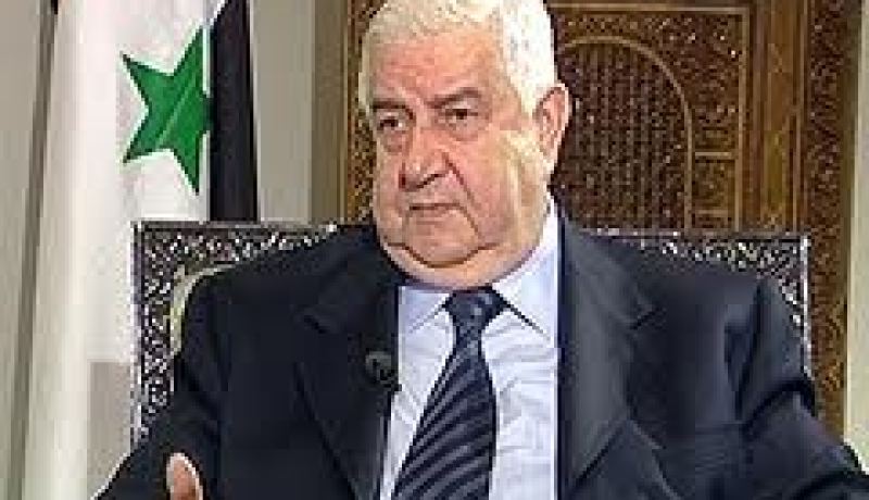 المعلم يؤكد حق سوريا فى الرد على العدوان الإسرائيلى