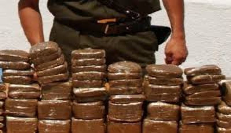 عناصر الحدود لتلمسان تحجز أزيد من قنطار من الكيف المعالج قادمة من المغرب
