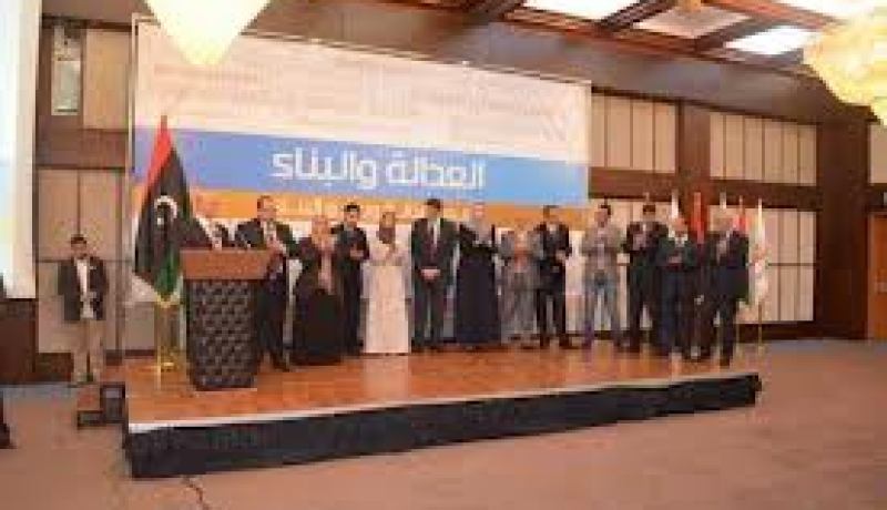 حزب العدالة والبناء الليبى  يؤكد ان صدور قانون العزل السياسى هو تتويج للثورة الليبية