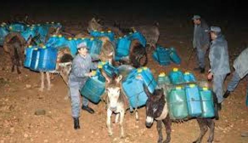 حجز32000 لترا من الوقود ومواد غذائية كانت موجهة للتهريب بين تمنراست و عين قزام الحدودية