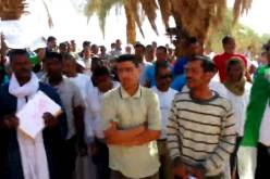 عشرات من السكان يحتجون أمام مقر دائرة تنركوك التابعة لولاية أدرار