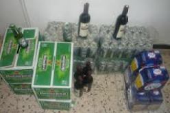 حجز قرابة 1900 قارورة للمشروبات الكحولية بمعسكر