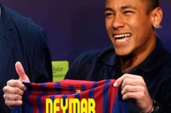 النجم البرازيلي نيمار ينضم رسميا الى فريق برشلونة الاسباني