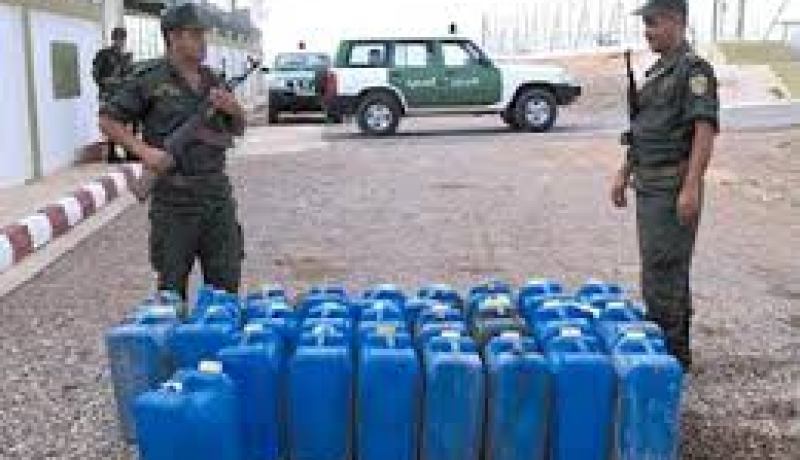 حجز بعين تموشنت 650 لتر من البنزين موجهة للتهريب