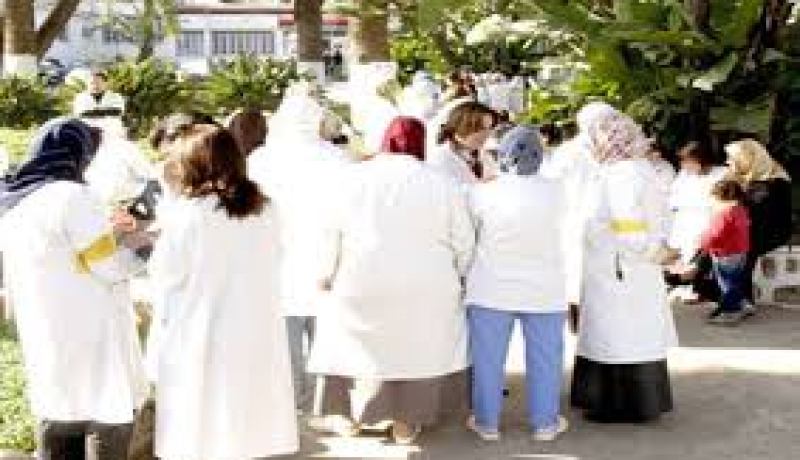 تنسيقية مهنيي الصحة تنظم تجمعا للمطالبة بالتكفل بانشغالاتها