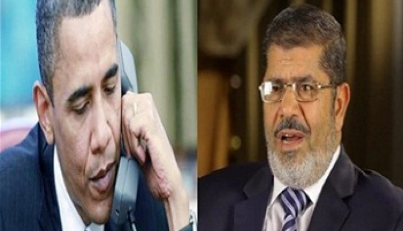 أوباما لمرسي: كن رئيس لكل المصريين و حماية الديمقراطية مسئوليتك