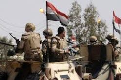 قوات الجيش المصري تقصف مواقع للجماعت المسلحة في شمال سيناء