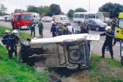 8 جرحى في حادث اصطدام بمنطقة بن مهيدي بالطارف