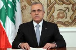 ميشال سليمان يدين عملية إستهداف بلاده بالصواريخ