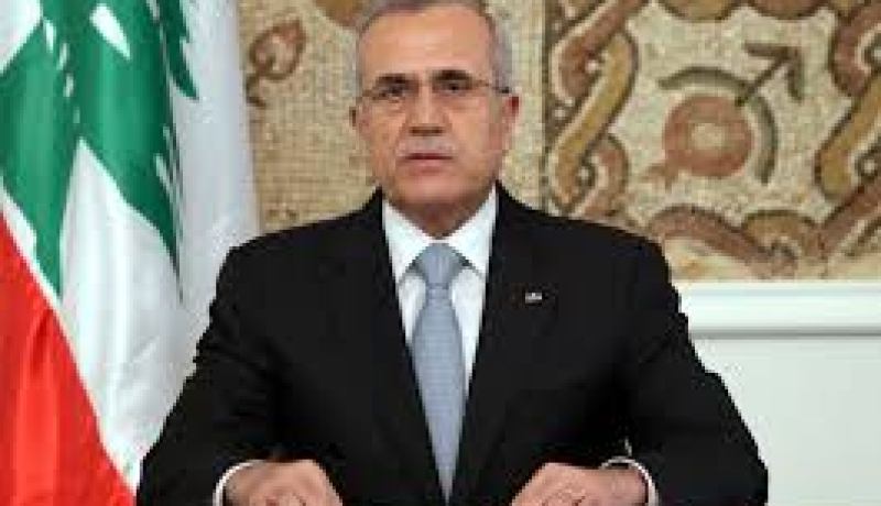 ميشال سليمان يدين عملية إستهداف بلاده بالصواريخ