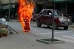 كاهنان تيبتيان يحرقان نفسيهما في الصين