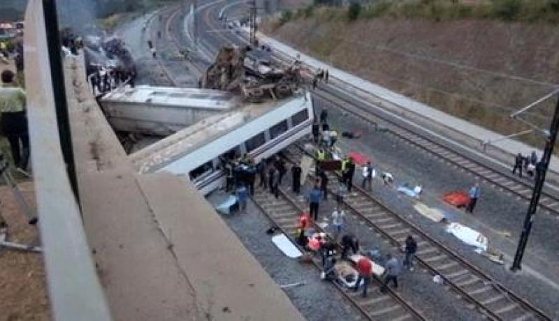 رعية جزائري يلقى مصرعه في حادث القطار في سانتياغو دي كومبوستيلا بإسبانيا