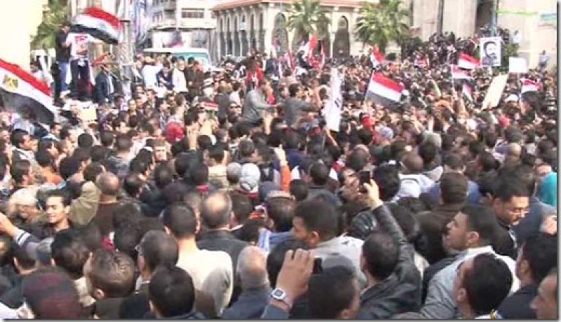 مظاهرات حاشدة في القاهرة لمنع مجلس الشورى من مناقشة قوانين السلطة القضائية