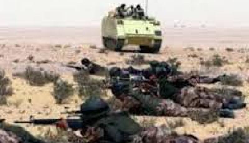 مقتل 10 مسلحين وإلقاء القبض على 20 آخرين بسيناء في مصر