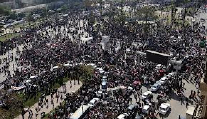 مظاهرات ضد مرسي في الذكرى الأولى لتوليه الحكم